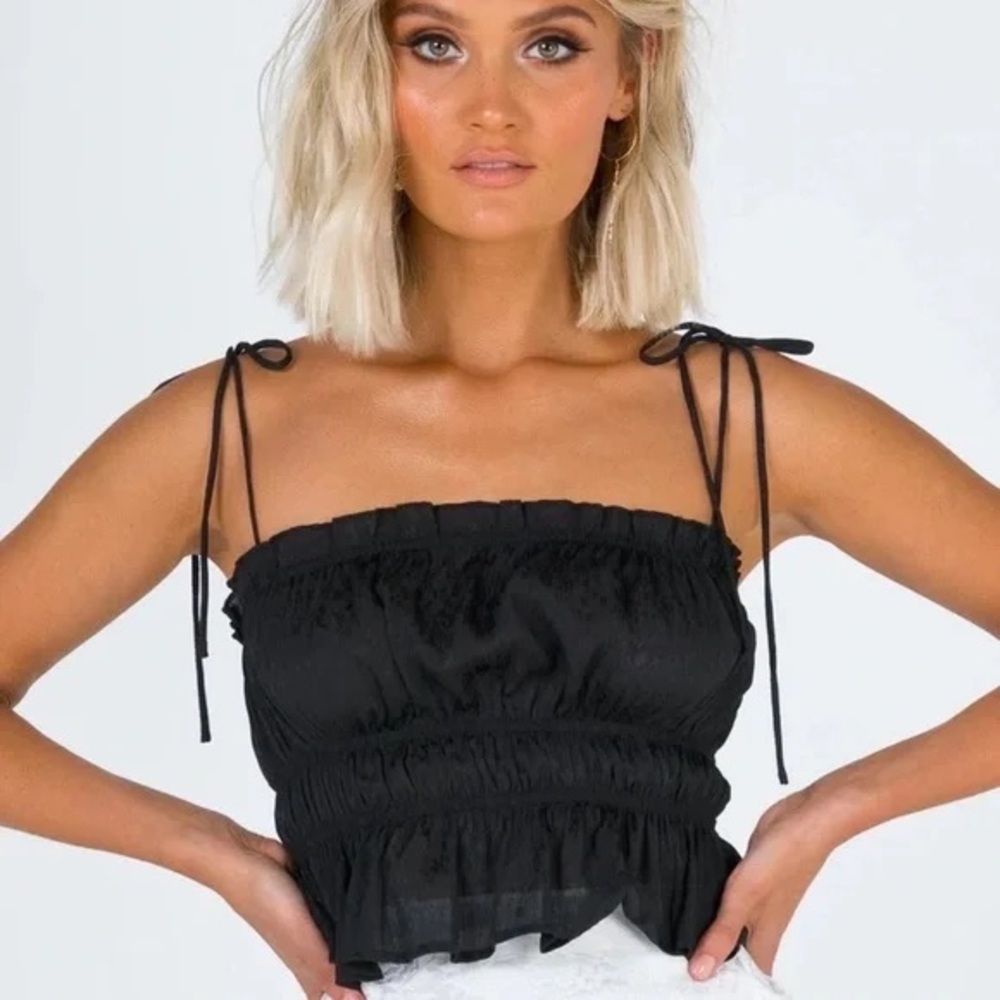 Princess Polly Summa Top in black
